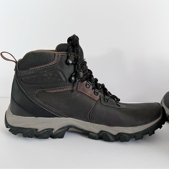 🥾 Columbia Waterproof Hiking Boots Mens 10 Brown Leather Trail Outdoor mid - Picture 6 of 11
